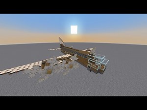 Cargo Plane With Clockwork