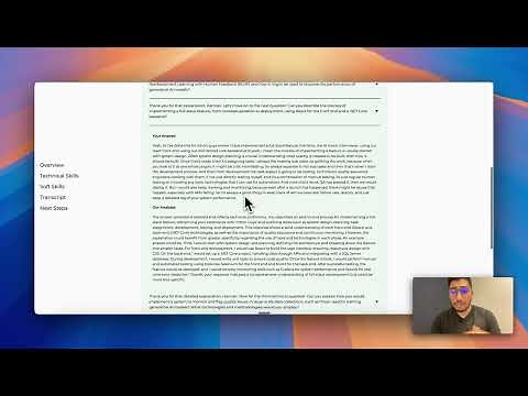 Nora AI - Mock Interviewer Demo