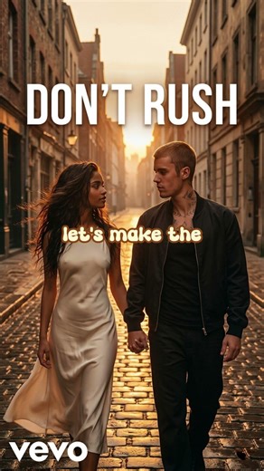 Justin Bieber ft. Tyla - Don't Rush ( Official Lyrics Video )