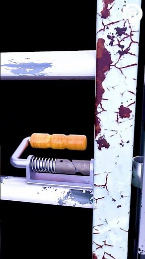 Slam action gate latches | Spring-Loaded Gate Latches - Clip 91 #gatelock