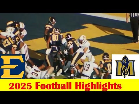 Murray State vs East Tennessee State Football Game Highlights 8 30 2025