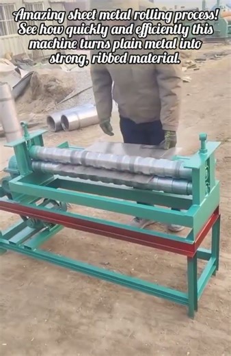 Fast Sheet Metal Corrugation