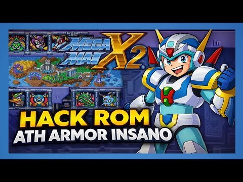 🔴MEGA MAN X SNES Jogando no Android 📱 | Hack ROM Gameplay Completo no Snes9x