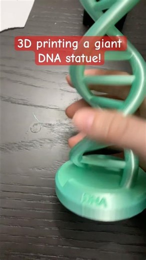 3D printing a giant DNA statue!