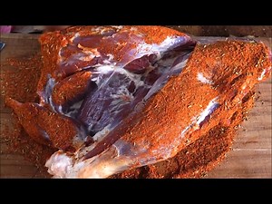 Lamb Leg Roast - Goat Leg Slow Roast Cooking In A Village - NEVER SEEN VIDEO !!!!