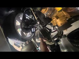 Holley/ hooker ls turbo manifold mount update.