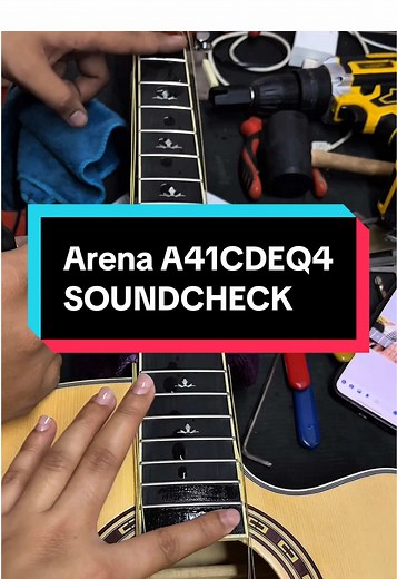 Malakas ka sa Soundboard @J*i*m*u*e*l Naka full setup at low action na tong Arena A41CDEQ4 mo lodi! ❤️