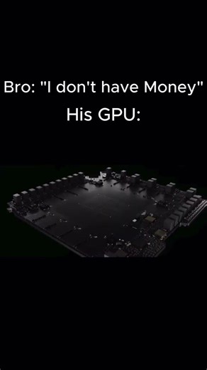 Meanwhile his GPU 👀💰Is this valid or nah #gamingpc #pcgaming #gpu #shorts #fyp #viral #foryou