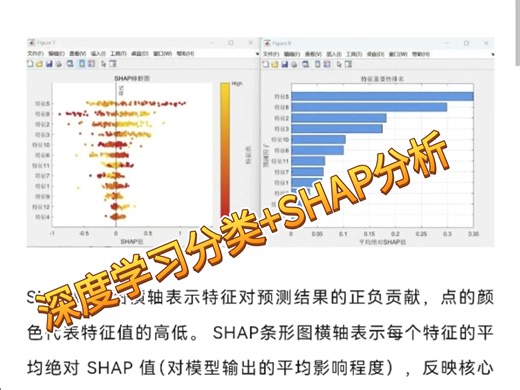 CNN-BiLSTM分类预测 特征贡献SHAP分析 PDP部分依赖图！深度学习可解释分析，Matlab代码实