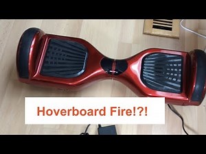 Swagtron Hoverboard Fire?! Swagway Battery Charging Experiment - 2017