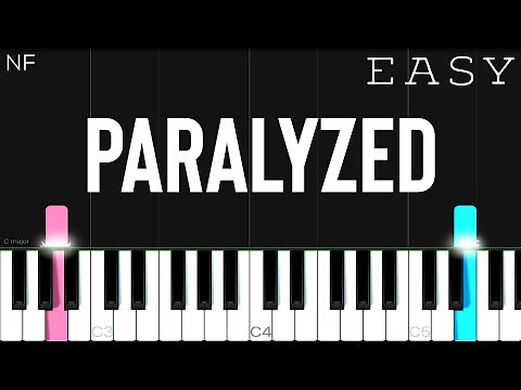 NF - Paralyzed | EASY Piano Tutorial