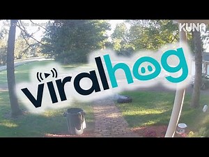 Tire Hits House at 65 mph || ViralHog