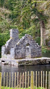 Just a short stroll from the heart of Cong 🏡, the ruins of the Monk’s Fishing House 🎣 await. Here’s a peek at what’s in store! 👀 | The Irish Road Trip
