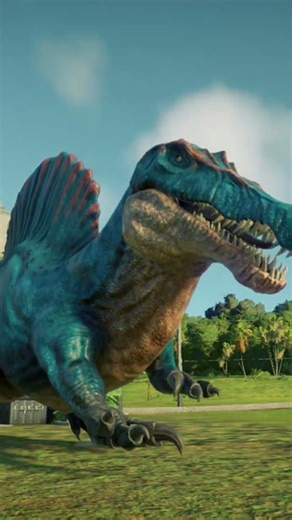 Allosaurus Vs Spinosaurus ''Rebirth'' | Jurassic World Evolution 2