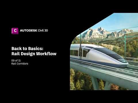 How To Create Rail Corridors in Civil 3D