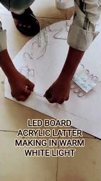 LED LIGHTING WARM WHITE MODULE