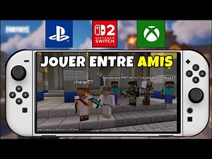 Minecraft Switch & PlayStation : Comment Jouer avec un Ami (Crossplay Facile !)