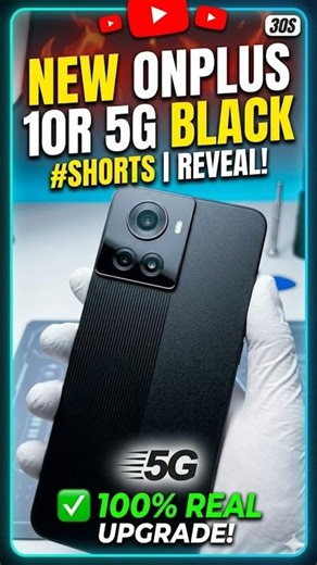 OnePlus 10R 5G Black Back Panel Replacement | Back Glass Repair | Restore Like New 🔧