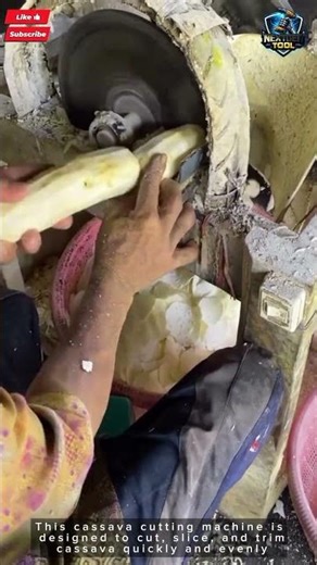 Cassava cutting machine useful for craft maker work#tool
