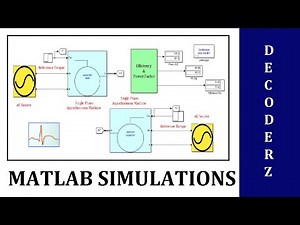 Decoderz #25 |5 Dec 2020| Single Phase Asynchronous Machine Model Simulation with Execution Steps