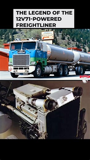 Step into the time machine and meet a legend: the Freightliner Powerliner. In an era of 300-horsepower trucks, this monster came from the factory with options like a 12V71 Detroit, a 3408 CAT, or the mythical 600-horsepower Cummins KTA. These were heavy haul engines stuffed into a highway truck, and they were glorious beasts. They were also cramped, incredibly heavy on the front axle, and got about 3 miles to the gallon. It was the kind of truck a driver had to be careful with, unless he wanted 