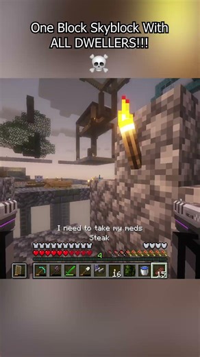 One block but Its ALL Horror Mods #minecrafthorror