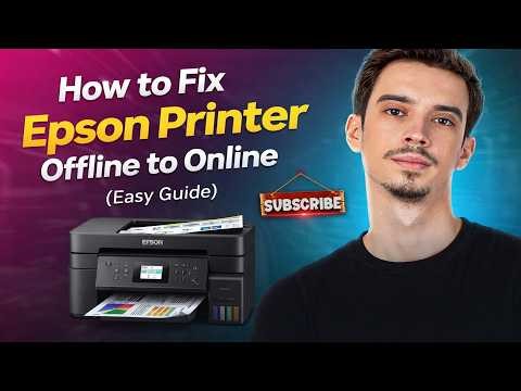 How to Fix Epson Printer Offline to Online (Easy Step-by-Step Guide)