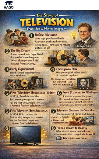 The Story of Television: From Idea to Moving Images