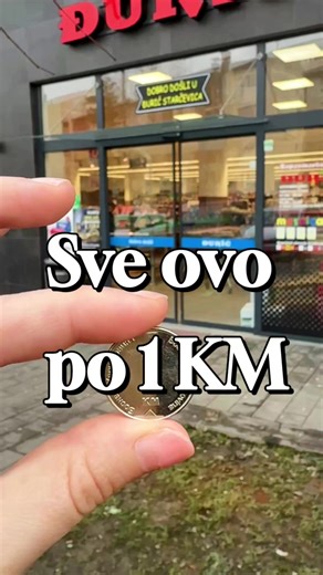 Čak 50 proizvoda po 1 KM ! 🤯 ​Otišli smo u @djuric_supermarket da provjerimo njihovu novu akciju i iskreno – iznenadili smo se. Čak 50 proizvoda je sniženo na samo 1 KM! 🪙 ​Od osnovnih namirnica do slatkiša i higijene, izbor je ogroman. Odlična prilika da napunite kolica, a da ne potrošite bogatstvo. ​🗓️ Akcija traje do 28.01. 📍 Potražite u svim Đurić marketima! ​Koji od ovih artikala vama najviše treba? Pišite nam u komentarima! 👇 . . #kupovina #akcija #bosna #stednja #fyp
