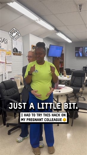 This pregnancy hack works better than any fancy gadgets 🤰😮‍💨 | UNILAD