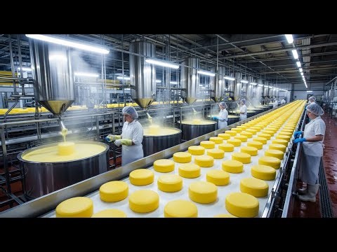 Inside a Massive Butter & Cheese Factory: How Millions of Pounds Are Made (Full Process)