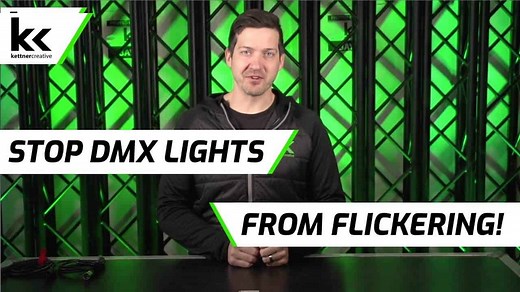 How To Stop DMX Lights From Flickering (and Acting Erratic!)