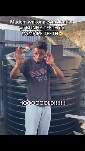 Lakini kusema tu ukweli madem wakona combination ya bunny teeth and vampire teeth wanakuanga warembo #thuology