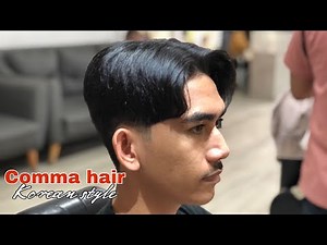 Comma hair 🔥|| Tutorial korean Hairstyle
