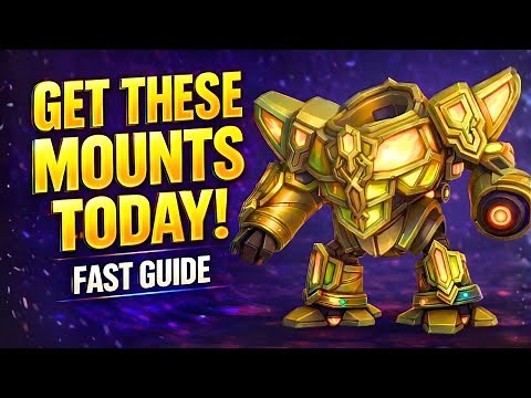 Get 2 New Time-Limited Mounts NOW! Light-Forged Mechsuit Mount Guide | WoW Midnight Pre-Patch Guide
