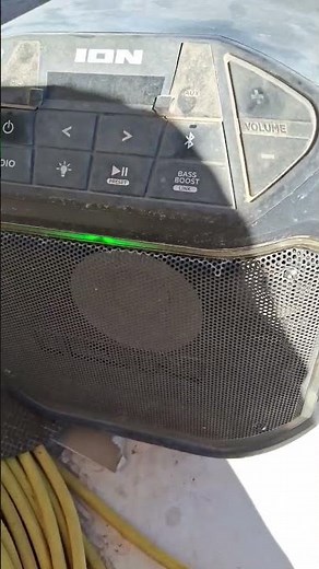 ion game day party speaker startup/paring/voice off and on/shutdown (not mine, but eventually)