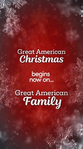 The most wonderful time of year is HERE! Great American Christmas begins today with 24/7 Christmas movies, filling your home with faith, joy and love - celebrating Christmas as its meant to be! 🎄 | Great American Family