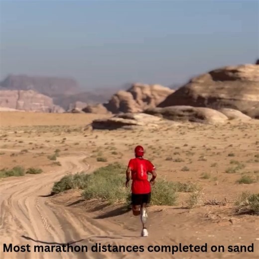 Yousef Hasanat on Instagram: "Desert Ultramarathon Challenge 2026 A Historic Guinness World Record Attempt in Jordan Event Name: Desert Ultramarathon Challenge 2026 Location: Jordan — Petra, Wadi Rum, Wadi Araba, Dead Sea region Duration: 32 days — June 5th to July 6th, 2026 Total Distance: 1,350 km of continuous desert running Terrain: 100% desert sand Record Category: Most marathon distances completed on sand in one month (Team of 2) (Officially approved by Guinness World Records) Organized by