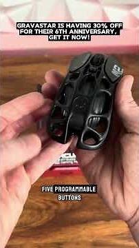 Upgrade your gaming setup with the gravastar mercury m2 wireless mouse