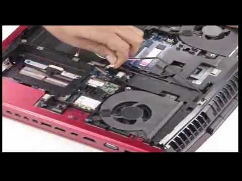 How to disassemble dell Alienware M18X R2