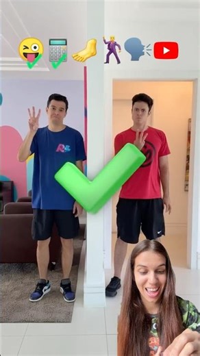 Telepathy test with Enaldinho and Luiz