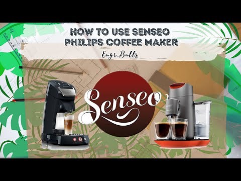 How to use Senseo Philips Coffee Machine