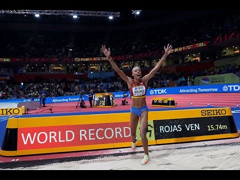YULIMAR ROJAS - NEW WORLD RECORD - TRIPLE JUMP - World Athletics Indoor Championships in Belgrade