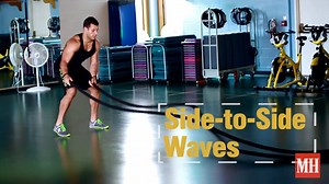23 epic battle ropes variations: | Men's Health