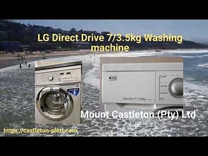 LG Direct Drive 7/3.5 kg Washing Machine Settings-How to use