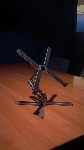 The ultimate minimalist laptop stand is here. 💻 #desksetup #gaming #aperturedeskjob