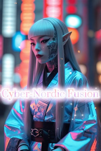 Nordic Cyber-Japanese Alien | 北欧×サイバージャパニーズの融合体