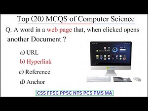 Top 20 Mcqs of Computer Science | Repeated MCQS of Computer Science | Computer Mcqs for Ppsc Test