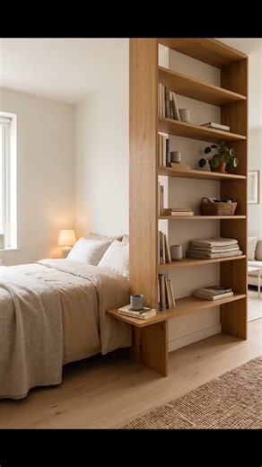 Small apartment design that actually works #minimalist #interiordesign #apartmenttour