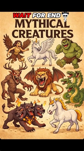Top Mythical Creatures Caught on Camera 🐉🔥 | Part 13 #mythology #creature #troll #wendigo #shorts